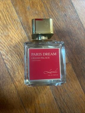 Paris Dream Grand Palace Eau de Parfum by Lovali - Red & Gold Bottle